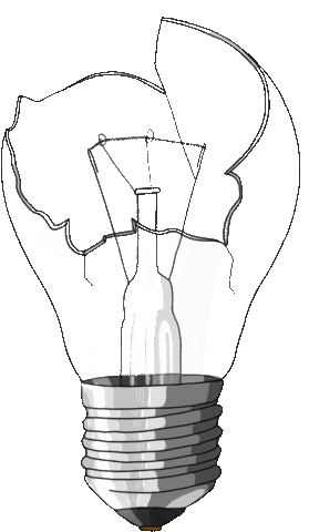 distrattamente giphyupload light idea light bulb Sticker