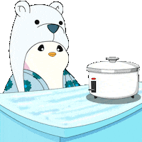 Hungry Om Nom Sticker by Pudgy Penguins