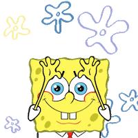 Happy Spongebob Squarepants Sticker by mtv