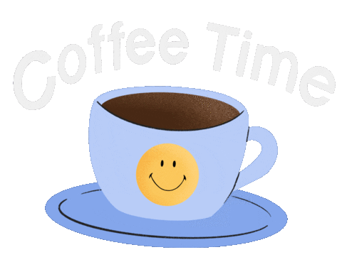 Coffee Time Sticker by Elisa Falchini
