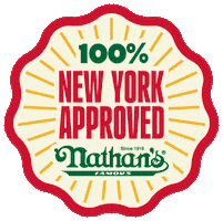 New Yorker Frankie Sticker by Original Nathan's Franks
