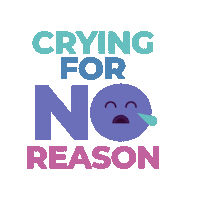 Pregnancy Crying Sticker by What to Expect