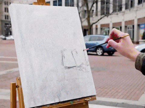 time lapse painting GIF by IUPUI
