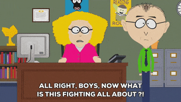 mr mackey teacher GIF by South Park 