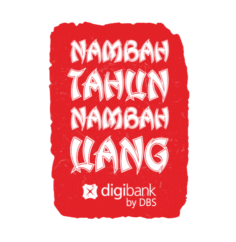 Chinese New Year Finance Sticker by digibank ID