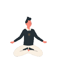 Chocolate Meditando Sticker by Haoma ®
