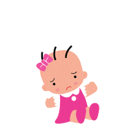 Sad Girl Sticker by Morinaga Platinum