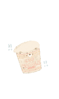 Positivescribbless food eat yum kurumi Sticker