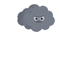 Angry Mood Sticker by Mauro Gatti