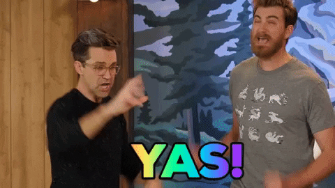 yas yes GIF by Rhett and Link