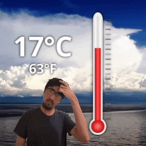 17 °C