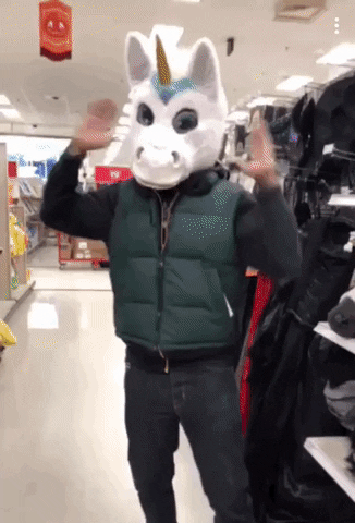 The_RMH dancing mood magic mascot GIF