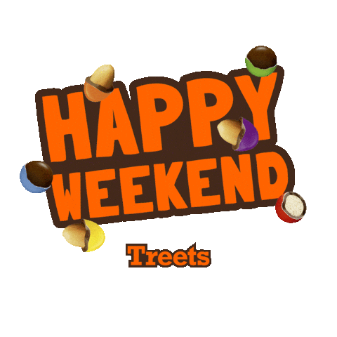 Weekend Snacks Sticker by Treets