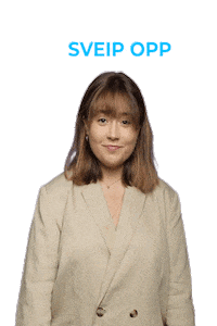 girl swipe up Sticker by Splay Norge