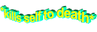 death self Sticker by AnimatedText