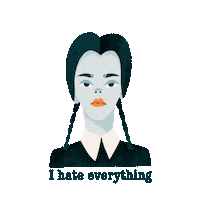 Addams Family Halloween Sticker by celenink