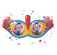 queijolimiano carnaval mascara diversao crianças Sticker