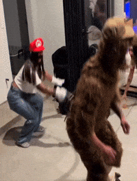 Party Mario GIF