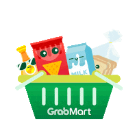 Hari Raya Shopping Sticker by GrabFoodMY