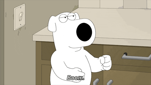 Peter Griffin Boom GIF by Family Guy