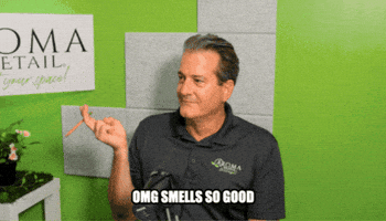 Happy So Good GIF by Aroma Retail
