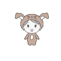 Chinese New Year Bunny Sticker by Ohhgranny