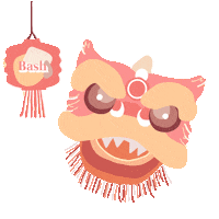 Chinese New Year Fortune Sticker by Bash Clothing