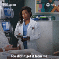 Greys Anatomy Doctor GIF by ABC Network