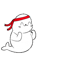Happy Fun Sticker by Sappy Seals Community