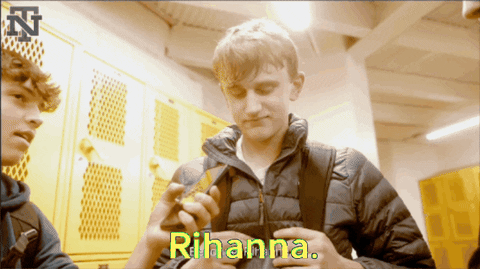 Interview Rihanna GIF by NTHS
