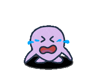 Sad Drawing Sticker