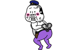 タンクトップ警察 Sticker