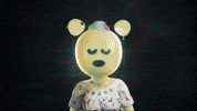 Bozoverse party running community abstract GIF