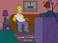 unimpressed homer simpson GIF