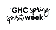 sabrinadecesare springspiritweek ghchs ghcspiritweek Sticker