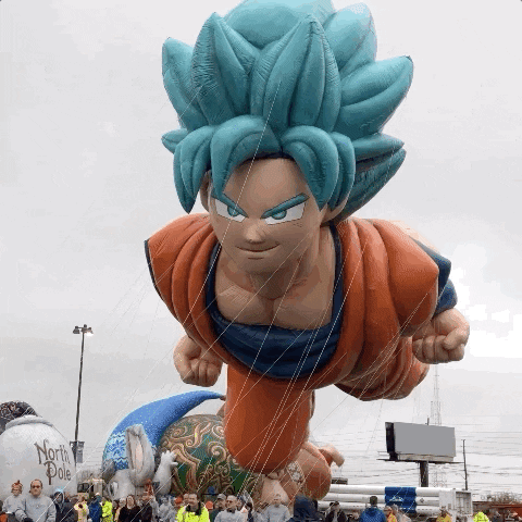 Dragonball Z Balloonfest GIF by The 94th Annual Macy’s Thanksgiving Day Parade