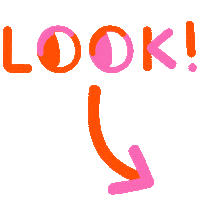 Look Check It Out Sticker