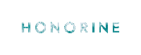 iamhonorine fashion logo blue beach Sticker