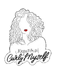 Curly Sticker by CurlyMyself