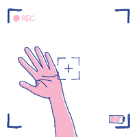 Give Up Hello Sticker by Nevi Ayu E.