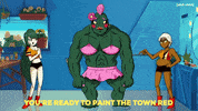Ladies Night Ballmastrz GIF by Adult Swim