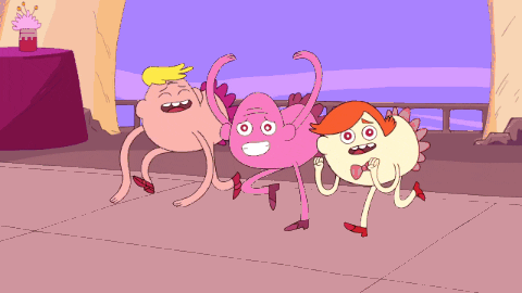 Happy Hooray GIF by Bravest Warriors