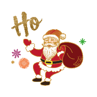 Santa Claus Christmas Sticker by hongkongtourismboard