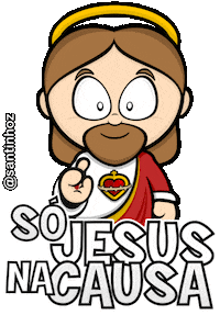 Nossa Senhora Jesus Sticker by Santinhoz