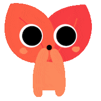 Happy Big Eyes Sticker by Brenfi