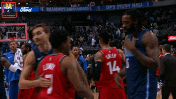 deandre jordan smile GIF by NBA
