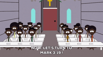 church bible GIF by South Park 