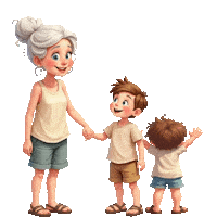 Grandmother Sticker