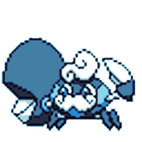 Elestrals cool water creature crab Sticker