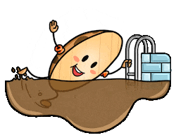 neeravdoshi cute animation chocolate yum Sticker
